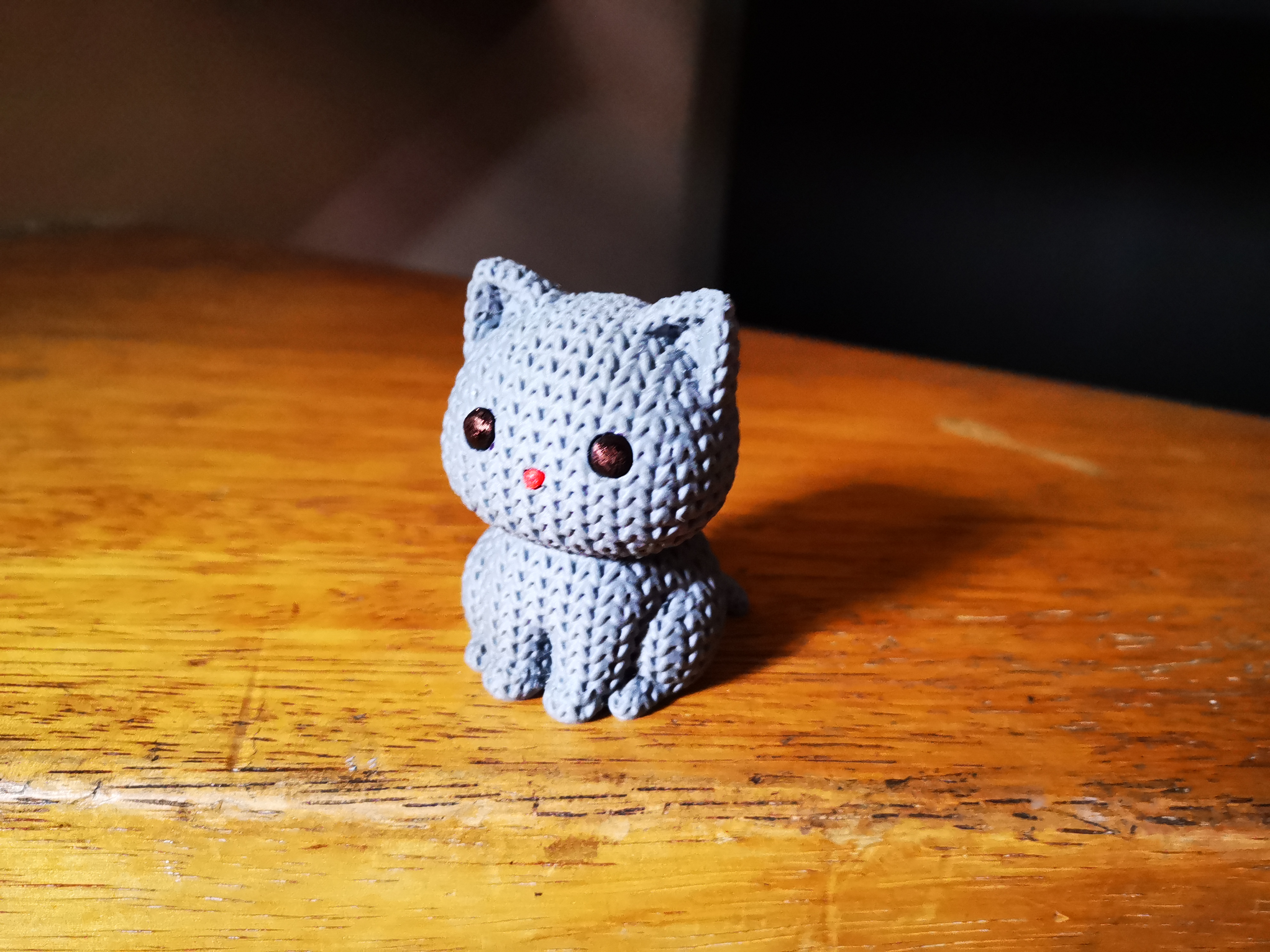 Chaton tricoté