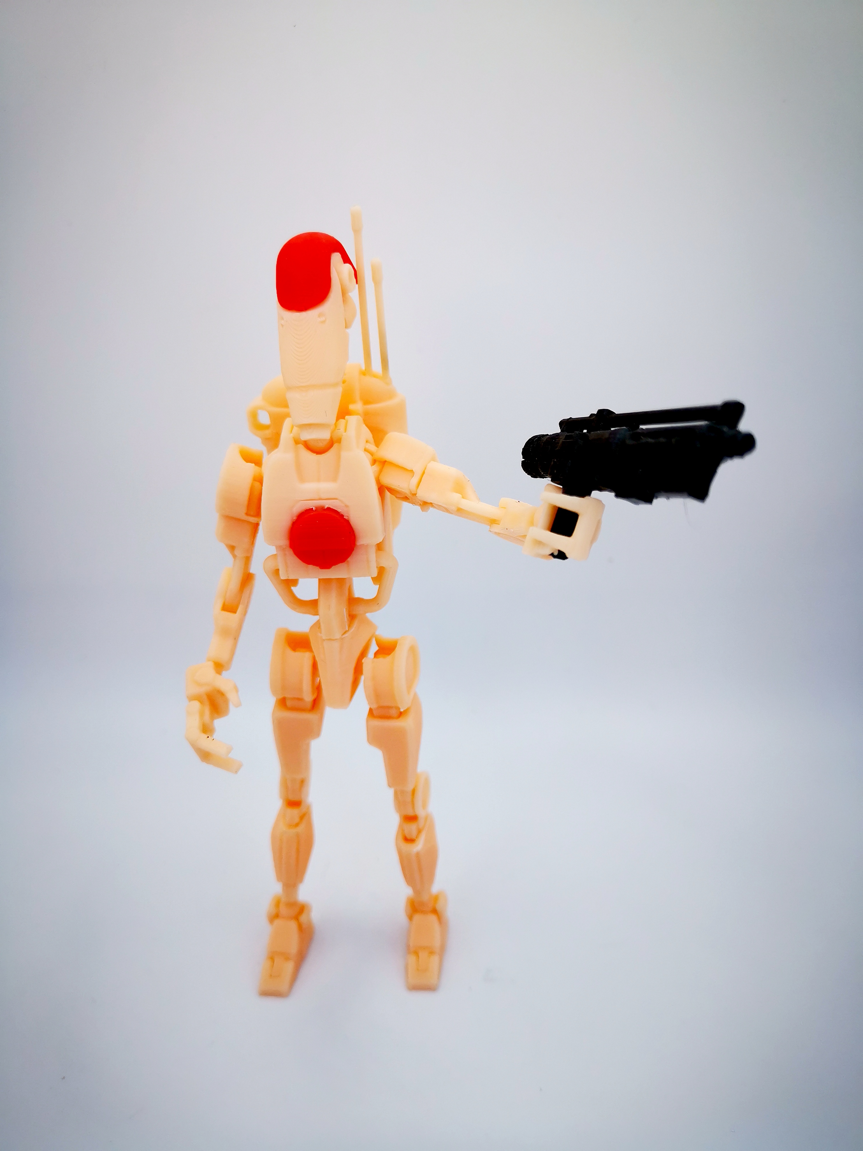 Droïde de combat articulé