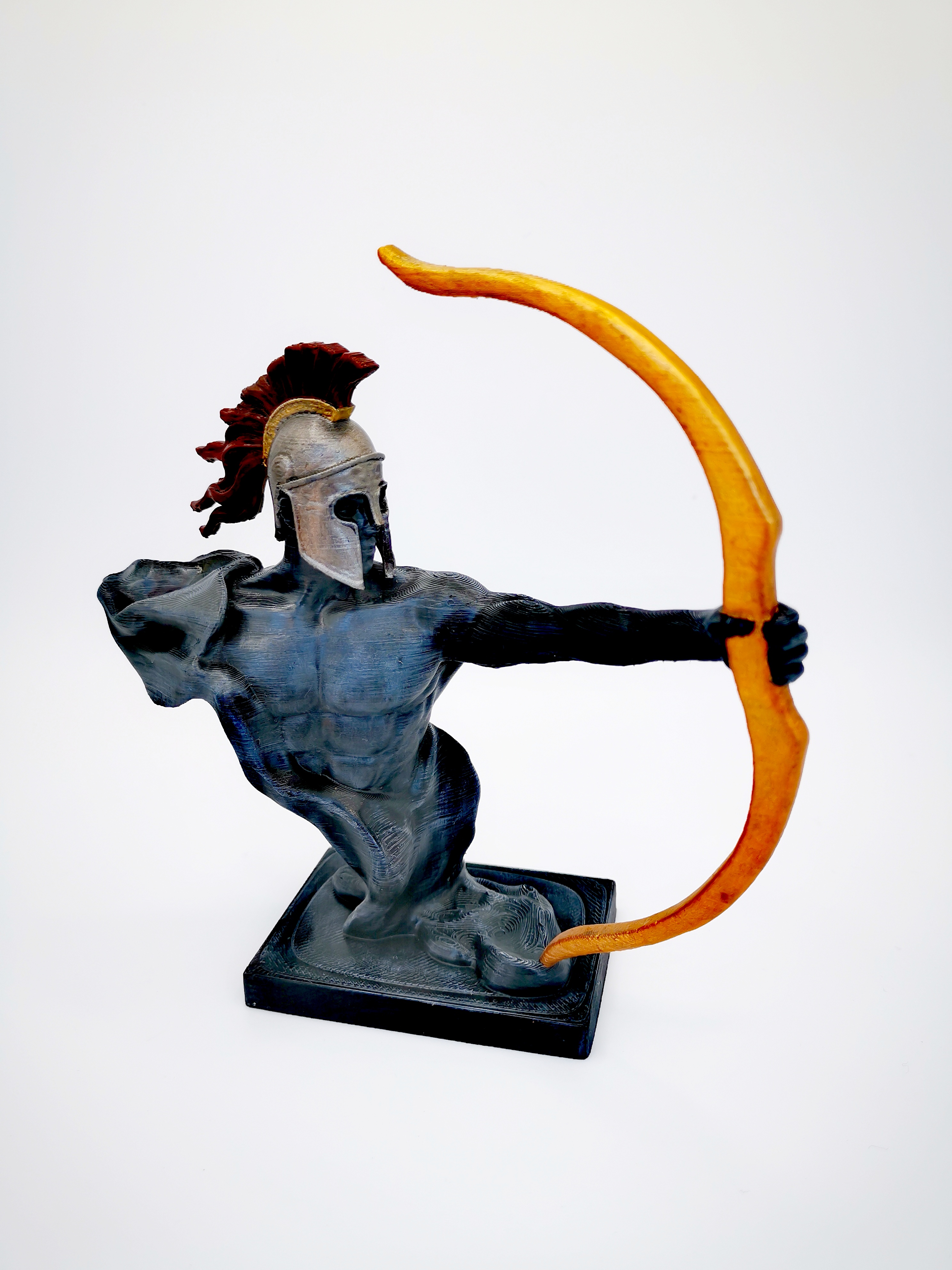 Guerrier spartiate avec arc